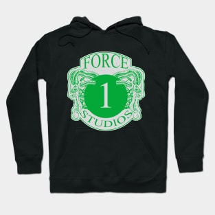 Force 1 Studios Kelly Green & Grey Line Hoodie